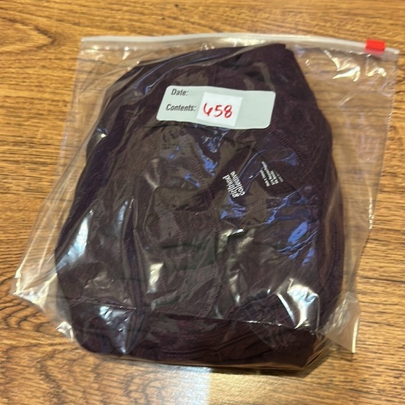 Girlfriend Collective Plum ReSet Long Sleeve Tee Size Large - Picture 7 of 8